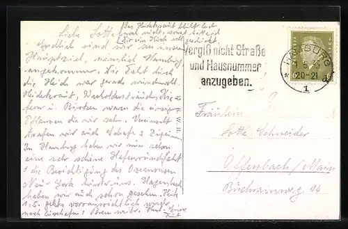 AK Alt-Hamburg, Deichstrassen-Fleet