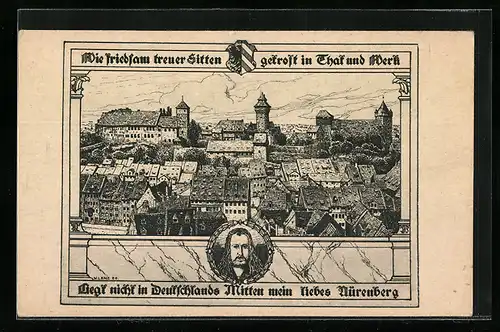 AK Nürnberg, Burg zu Nürnberg