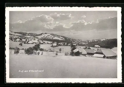 AK Wittenschwand, Totale im Winterglanz