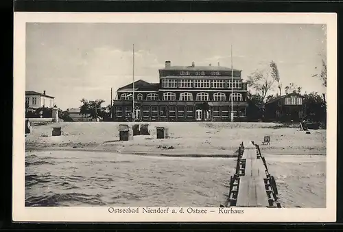 AK Niendorf a. d. Ostsee, Blick zum Kurhaus