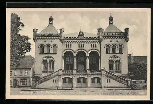 AK Wittenburg /Meckl., Rathaus