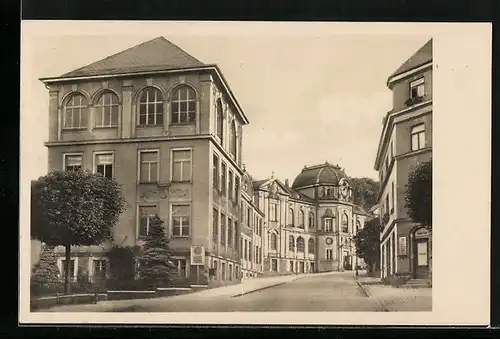 AK Sonneberg / Thür., Deutsches Spielzeugmuseum, Aussenansicht