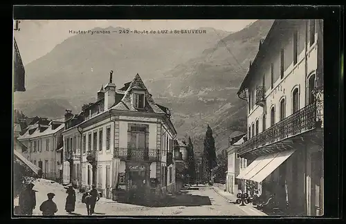 AK Luz-St-Sauveur, Route de Luz à St-Sauveur