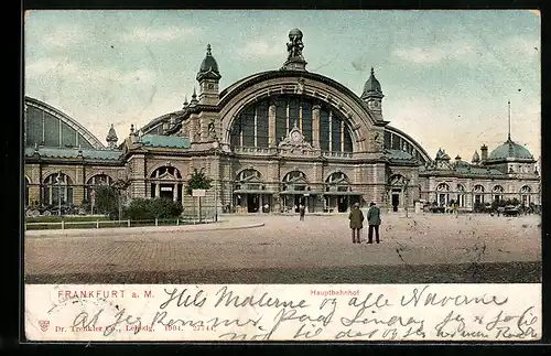 AK Frankfurt a. M., Hauptbahnhof