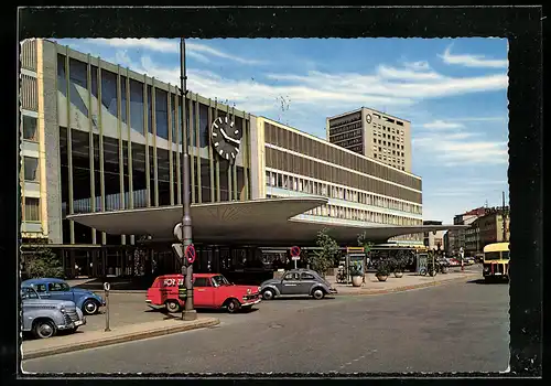 AK München, Hauptbahnhof, Eingangsbereich