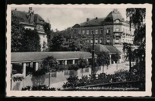 AK Dresden, Bad Weisser Hirsch, Dr. Lahmanns Sanatorium