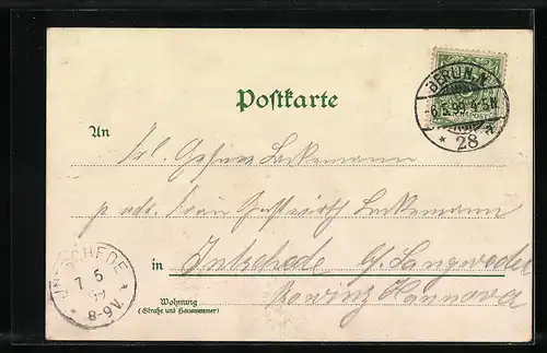 Sonnenschein-AK Berlin-Tiergarten, Siegessäule, Reichstagsgebäude, Brandenburger Thor