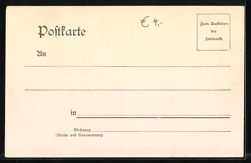 AK Berlin, Leipzigerstrasse mit Geschäften und Strassenbahn