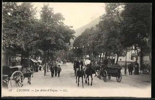 AK Luchon, Les Allees d`Etigny