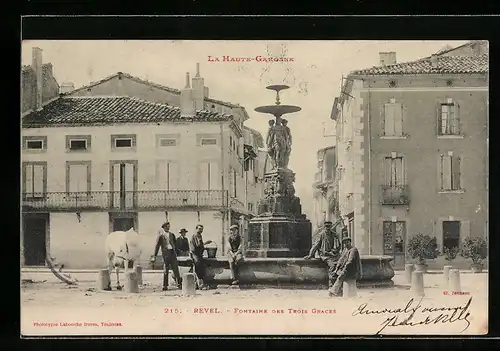 AK Revel, Fontaine des Trois Graces