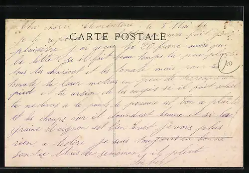 AK Revel, Vue du Beffroi et du Couvert des Moines