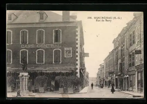 AK Montrejeau, Rue du Barry