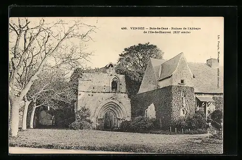 AK Bois-de-Cene, Ruines de l`Abbaye de I`Ile-de-Chauvet