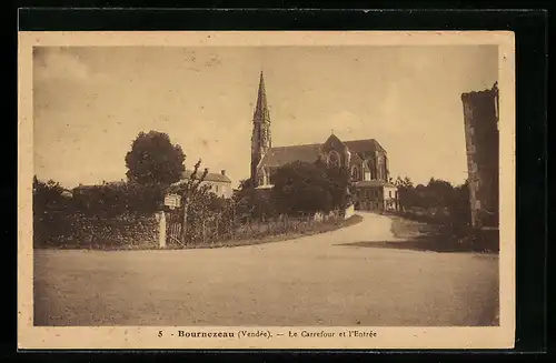 AK Bournezeau, Le Carrefour et l`Entree