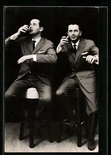 AK Musiker-Duo De Spelbrekers bei ihrem Auftritt