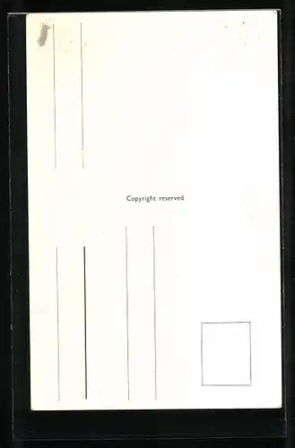 AK Musiker Rex Gildo im quer gestreiften Kostüm ernst schauend