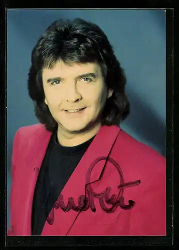 AK Portrait des Sängers Bernd Clüver