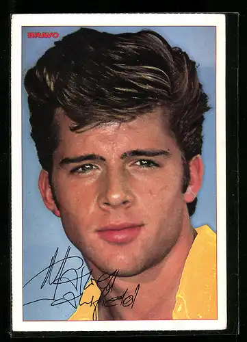 AK Portrait des Sängers Maxwell Caulfield