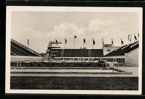 AK Leipzig, Schwimmstadion an der Friedrich-Ebert-Strasse