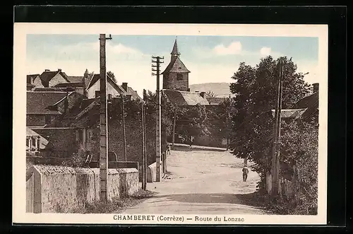 AK Chamberet, Route du Lonzac