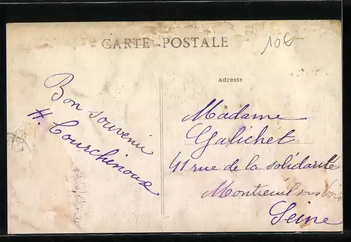 AK Bort, Les Tanneries, Vue de Bellevue