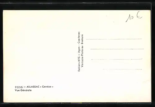 AK Allassac, Vue Générale