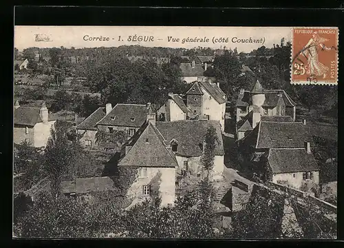 AK Ségur, Vue générale, Côté Couchant