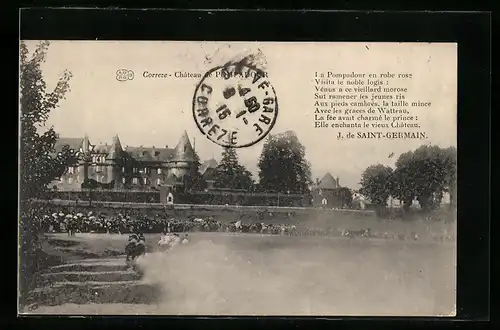 AK Pompadour, Château de Pompadour