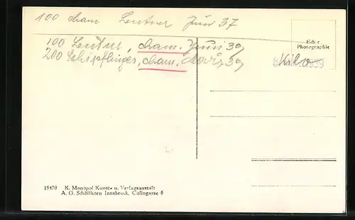 AK Itter bei Hopfgarten, Blick zur Kapelle