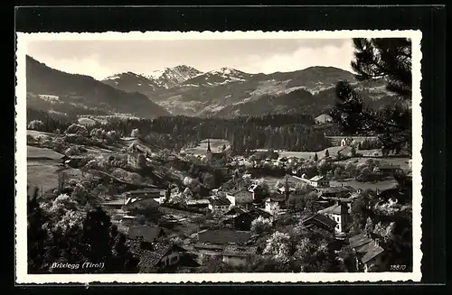 AK Brixlegg in Tirol, Totalansicht der Stadt