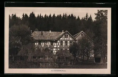 AK Friedrichroda, an der Klostermühle