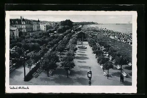 AK Seebad Ahlbeck, Blick auf die Strandpromenade