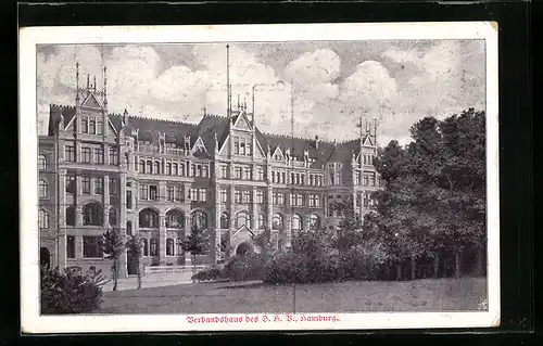 AK Hamburg-Neustadt, Verbandshaus des D. H. B.