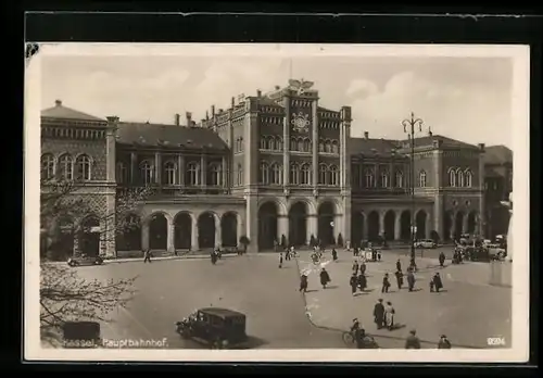 AK Kassel, Hauptbahnhof & Bahnhofsplatz