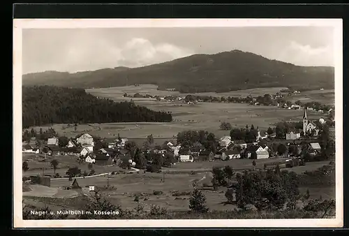 AK Nagel, Teilansicht mit Mühlbühl und Kösseine