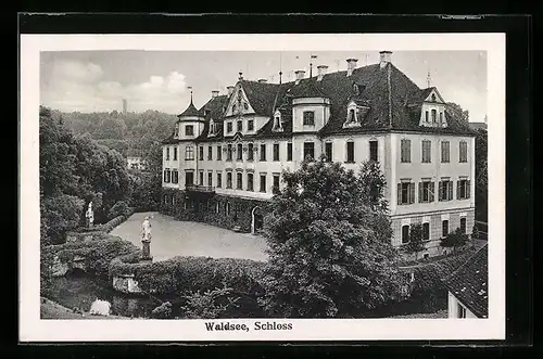AK Waldsee, Blick auf das Schloss