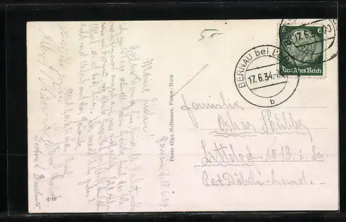 AK Niederfinow, Ansicht vom Schiffshebewerk