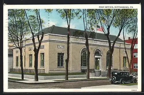 AK Kittanning, PA, Post Office