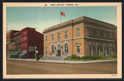 AK Tyrone, PA, Post Office