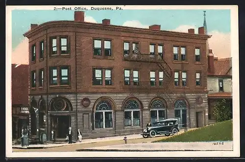 AK Duquesne, PA, Post Office