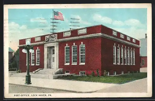 AK Lock Haven, PA, Post Office