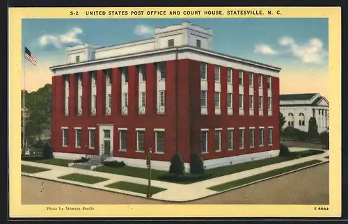 AK Statesville, NC, United States Post Office and Court House