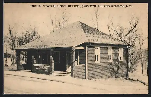 AK Shelter Island Heights, NY, United States Post Office