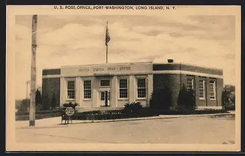 AK Port Washington, Long Island, NY, US Post Office