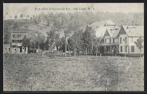 AK Star Lake, NY, Post Office & Sunnyside Inn