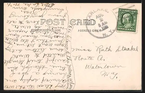 AK Star Lake, NY, Post Office & Sunnyside Inn
