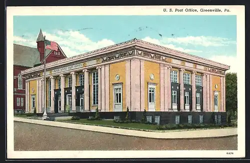 AK Greenville, PA, US Post Office