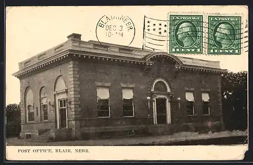 AK Blair, NE, Post Office