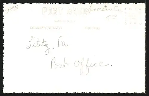 AK Lititz, PA, United States Post Office