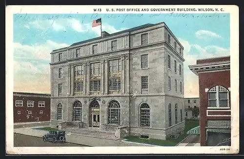 AK Wilson, NC, United States Post Office and Government Building